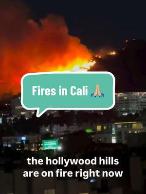 Another fire in Hollywood hills. This cannot be a random fires. Too many, too close together…what is REALLY HAPPENING?! God, please protect everyone impacted by this! #fires #losangeles #la #cali #california #californiatok #californiatiktok #californiacheck #hollywood #hollywoodhills #news #sad #tragedy #losangelescalifornia #pray #incendio 