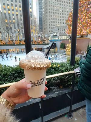 it was so yummy!! #glace #glacenyc #nyc #hotcocoa #nychotchocolate #glacehotchocolate 