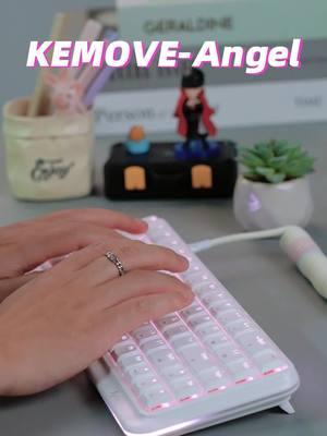 You can't go wrong with a lowball keycap keyboard if you close your eyes~#kemove #desksetup #keyboard