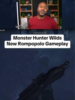 New Rompopolo Gameplay Reaction! Monster Hunter Wilds #mhw #monsterhunter #monsterhunterwilds #gaming 