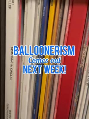 So excited for Balloonerism next week! #macmiller #macmillerforever #macmillertok #balloonerism #mostdope #mostdopeforever #vinyl #vinylrecords #recordplayer #raptok 