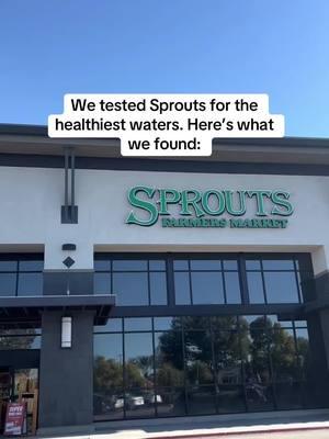 Out shopping for water? We tested Sprouts for the healthiest options #losangeles #bottledwater #sprouts 