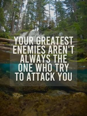 Your greatest enemies aren't always the one who try to attack you. Sometimes it's the ones trying to attach to you. #quotes #quotesoftheday #motivateyourself #motivationalquotes #motivational #inspired #inspiration #lifechangingquotes #deepmeaningquotes #powerfulquotes #deepquotes #motivationalquotes #motivationalspeech #motivationforlife #motivationalwords #motivationvideos #motivation #relatablequotes #powerfulmotivationalquotes #dailymotivation #deepspeach #deepthoughtquotes #inspirationquotes #lifelessons  #advice #mindset #mindsetshift #deepmeaningfulquotes #deepquotes #deepmessage #thoughts #quoteoftheday