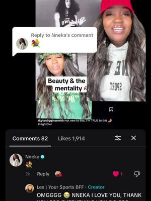 Replying to @Nneka 💐💐💐 from watching Shattered Glass to here, can’t wait to see the dope things this upcoming season ik yall are working on!! We love to see it 💗 #nnekaogwumike #WNBA #wnbpa #womensbasketball #womenshoops #seattlestorm 