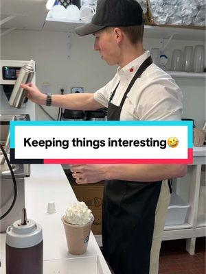 Got to keep things interesting🤣 #janzinsvlogs #chillzdelights #customerservice #customerinteractions #positivity #icecreamshop #drivethru #supportsmallbusiness #icecream #milkshake 