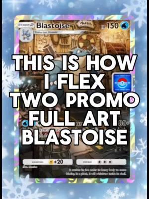 #capcut This is how I flex two #fullart #airdrop #blastoise in #pokemontcgpocket #pvp 