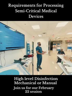 High Level Disinfection - Semi Critical Medical devices #sterileprocessing #CentralServiceTechnician #MedicalDevices 