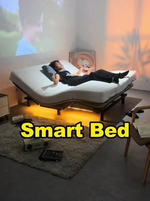 smart bed#bedroom #smartbed #bed#interiordesign #furnituredesign #furniture #furniturefactory #aleadhome #aleadfuniture 