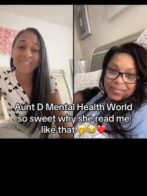 Two inspirational individuals uplifting one another. It’s an honor. Keep pushing Aunt D In Jesus Name 🙏🏽  #foryoupage #viralvideo #Mentalhealthworld #fypシ #bria #fostercare #auntd81 #inspiredbythe1 #shay #calmdown #godisgood  #LIVEhighlights #TikTokLIVE #LIVE 