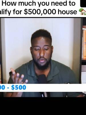 How much you need to make to qualify for $500,000 house 🏡? #sahanrealty #dahirmohamed #somalitiktok #realestate #mnhouses #openwayhomes #minnesota #dahirrealestateexpert #mnhomes #dahirrealestate 