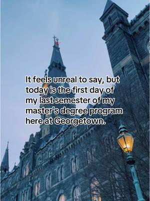 Hoya Saxa! #georgetown #georgetownuniversity #graduateschool  #graduatestudent #academia 