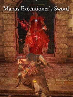 Marais Executioner's sword is insane #eldenring #eldenringtips #eldenringclips #fromsoftware #soulsgames #soulslike #fyp 