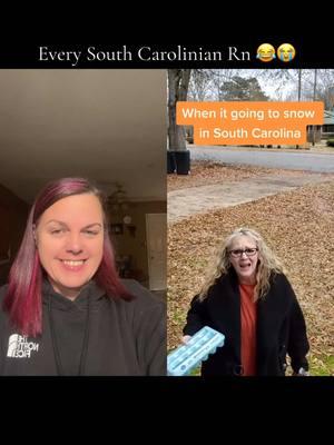 #duet with @Shellybellycomedy #southcarolina #snow #southcarolinacheck #eggs #bread #milk #funnyvideos😂 #reactionvideos #snowmagedon #xyzbca #fypシ゚viral 