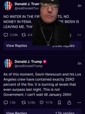 #greenscreen More evidence of DT’s delusion!! #fyp #fypシ #fdt #fmaga #biden #newsom #ca #wildfires 