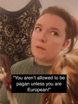 Pagan as a term is somewhat problematic because many of the Celtic and Asatru faiths believe this term solely applies to their practices.  However, the term pagan originates in the Latin Pagonis, which just referred to villagers of outlying settlements who practiced the old ways, even when Christianity had swept Mediterranean. The word pagan in its roots, was meant to represent those who practiced the religious traditions of their ancestors rather than converting to the new Religion, which was sweeping the globe.  I personally attribute the term pagan to indigenous, religions, globally, and I am more than a little tired of being told that as an American, I’m not allowed to be a pagan.  81% of Americans have European ancestry, and if you really felt like digging, you would note that a massive percentage of that percentage comes from countries or lands that are historically of the Celtic, Druidic, Asatru, and other pagan peoples. I myself have Celtic ancestry, Romani ancestry, and Hellenic pagan ancestry. and though my most recent ancestors, namely, my grandmother and great grandmother had been converted to Catholicism, those who predated the Christianization of the world practiced in their indigenous faiths.  If you are one of these pagans out here acting like where your mother birthed you is what allows you to practice your religion, you are missing the whole g*ddamn point of being a “non Christian” and behaving with the same elitist narrow mindedness they do. Stop it.  #paganwedding #paganofficiant #pagansoftiktok #paganwitch #paganism 