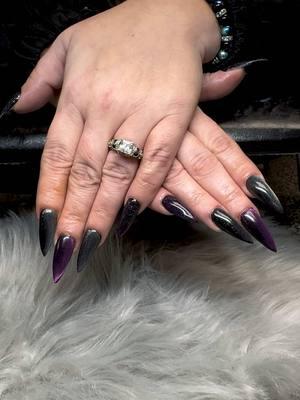 🖤✨💜✨🖤✨💜✨🖤 @Mazza Nails #nails #nailtech #nailart #nailtok #fypシ゚viral #nailartist #nailtoker #fyp #viralvideo #omaha #nebraska #omahanails #omahanailtech #nebraskanailtech #omahanailartist #artistrynailspa 