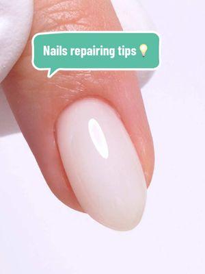 Nail chips repairing tips💡 Use fiber and builder gel to repair and protect damaged nails. Follow us for more tutorials! #melodysusie #melodysusienails #nailtools #nailart #nailchallenge #nailtutorial #nailtechlife #nailtechcheck #nailtechproblems #nailtechnician #nails #nailbeginner #nailpro #naillover #nailhack #nailtips #nailtip #shopvideocarnival #nailtips #nailbeginner #nailgel 