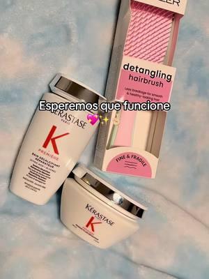 Espero que funcione🥹🤞🏼💖 #kerastase #tangleteezer #hairbrush #mascarilla #hairmask #kerastasehairmask #shampookerastase #shampoo   #haircare #losinghair #cuidadodelcabello #perdidadecabello   