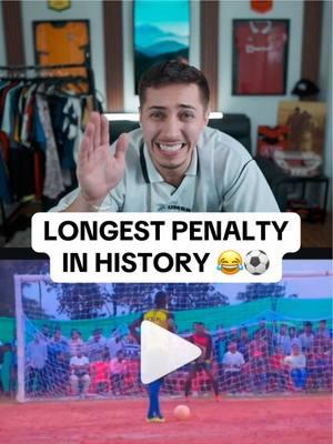 where was bro going 💀 #longest            #penalty #shot #football #Soccer 