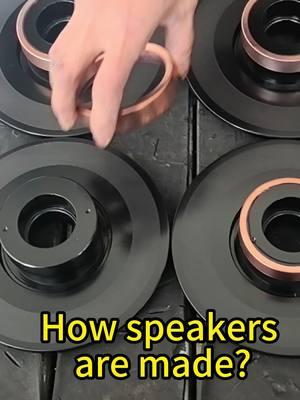 How speakers are made?speaker factory#speaker #car #tweeter #drivers #2025 #dj #subwoofer