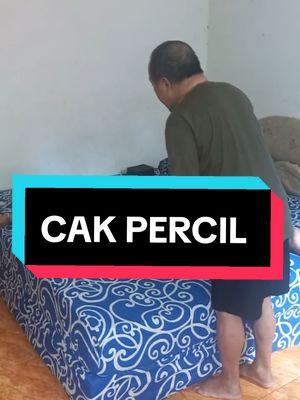 Tutorial Abah Kirun mbangunin cak percil gess 😂😂 #cakpercil #abahkirun 