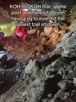 Don’t bother going if all your gonna is get in the way of people trying to hit the trail or if you start fights  #koh #kingofthehammers #canam #x3 #yxz #offraoding #johnsonvalley #johnsonvalleycrawlers #jv #koh #rockcrawler 