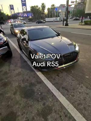 🍆 #jakevalet #fyp #audi #rs5 #cars #parking #pov #valet #professional 