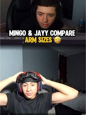 Jayy swears hes bigger 😭 #mingojce #r6siege #funny #jayyguns #fyp 