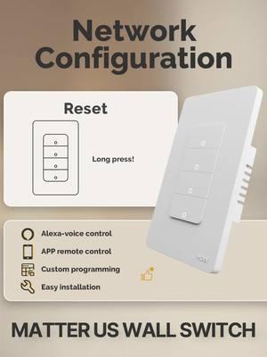 Take Command of Your Home: Smart American Wall Switch with Ultimate Control!#SmartSwitch #HomeAutomation #AmericanTech #LightingControl #SmartHome #TechSolutions