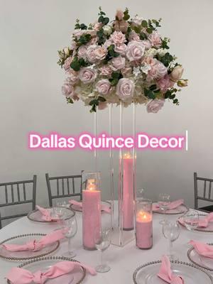 Dallas Quince Decor 💖 #dfwquinceanera #dallasquinceañera #quinceañera #quinceideas 