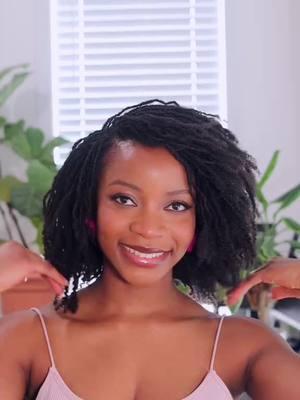 Who can tell that this is not her natural hair? Search your perfect match hair extensions at link below www.curlsqueen.com SKU: CQLC Hair Length:8 Inches Bundle Set:Partial Head bundle: 5 clips with 50 locs Locs Size:0.2cm wide Custom Model:Clip-in Textured Coily Locs Exte #curlqueen #clipinextensions #hairextensions #microlocs #tinylocs #microlocjourney