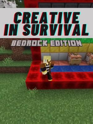 Replying to @Mashed potato🥔❤️ Minecraft 1.21 Creative in Survival hack glitch for bedrock edition gaming #Minecraft #icecoffey #mcpe #gaming #bedrock #tutorial 