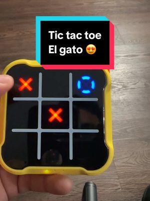 Juego de Tic Tack Toe o como lo conocemos el gato. #tiktokmademebuyit #newyearnewaura #tictactoe #tictactoechallenge #ticktacktoys #tictactoeimpossible 