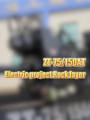 Witness the power of the ZT-75/150AT electric project rock layer from Drillto! 💥 #horizontaldirectionaldrilling #hdd