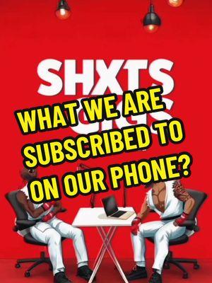 WHAT WE ARE SUBSCRIBED TO ON OUR PHONE? #Shxtsngigs  #shxtsngigspodcast #shxtsngigsclips #podcast #funny 