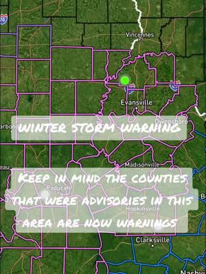 Winter Storm Warning issued. 3 to 5 inches of snow expected with possible locally higher amounts.  Winter Storm Cora is another large Storm that will impact several states.  #stormhuntersmetro #stormhunters #stormhuntersnation #winter #winterstormcora #winterstormwarning #snow #indiana #kentucky 