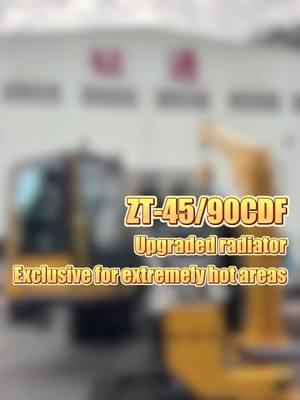 Drillto made the ZT-45/90CDF, which equipmented upgraded radiator exclusive for extremely hot areas. #hdd #horizontaldirectionaldrilling #directionaldrilling #horizontaldrillingmachine