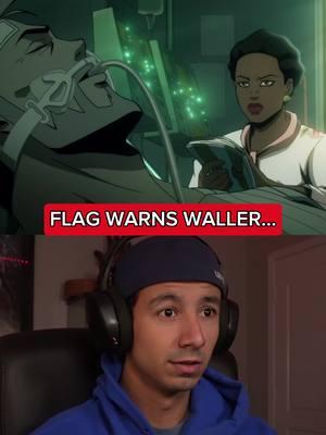 Flag warns Waller… #supes #dc #dcu #creaturecommandos #jamesgunn 