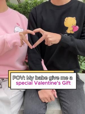 Valentine’s Day is coming… and so is the pressure to get the perfect gift 👀 #ValentinesGift #MatchingOutfits #ValentinesDayOutfit #ValentinesMerch #TrendyCouple 