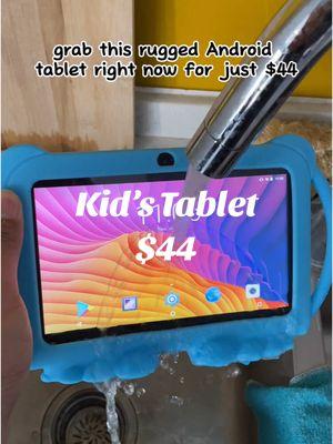 Fun and learning in one! Kid’s tablet for just $44!#tablet#android #kidtablet #waterproof #retro #giftforkids #spotlightfinds #tiktokshoploveatfirstfind 