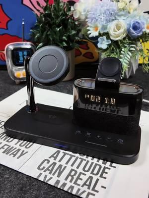 This 5-in-1 wireless charging station with a built-in nightlight blew me away and is perfect for a gift! 🤩🤩#magafe #chargingstation #wirelesscharger #iphone #chargingstand #AirPods #tiktokshopfinds #powerbank #TikTokShop #charger #desksetup #techok #magafe #nightlight #3in1charger #iphonecharger #fypage #tech #iphone16promax #gift 