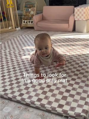 Discount in b!0 - We absolutely love our play mat 🫶🏽 The cover: waterproof and made from vegan leather - non toxic materials made for indoor or outdoor use. Foam inserts: 1" thick made from rubber tree sap. The foam has a supportive and springy feel, with small air pockets that make it completely breathable. #babymilestones #infantdevelopment #playmatforkids #babyplaymat #tummytimefun #infantmilestones #babygrowth #childdevelopment #babyessentials #earlychildhood #sensoryplay #tummytimeplaymat #motordevelopment #babysafetyfirst #playtimeessentials #crawlingmilestones #babyexploration #parentingtips #babylearning #babyfloorplay #babygear #developmentalplay #floorplaymat #playmatideas #earlylearning #babyactivitymat #infantplaytime #babyproducts #grossmotorskill 