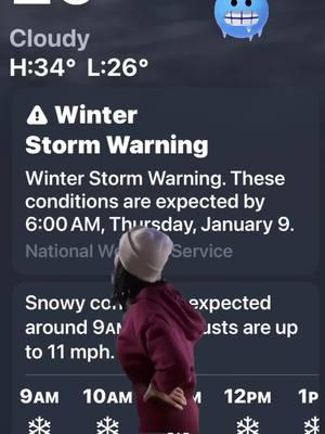 Winter Storm hitting us today! 🥶 I’m ready for Summer!! I’m not made for this cold weather! #adayinthelifeofcc #winterstorm #texas #winterstormwatch 