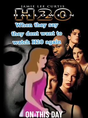 #onthisday #horrorlover #h20 #halloweenh20 #movielover