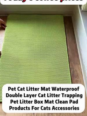 Got lots of questions about how we keep their area clean living with two cats in a small space! This works wonders genuinely no more finding litter in random spots  go get one!  #cat #cats #catdad #catmom #catmat #cleancat #clean #catsoftiktok #fyp #cleanwithme #TikTokShop #catlitter #catlitterbox #pets #PetsOfTikTok #gift #giftideas #loveit #cattok 