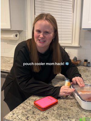 a silly little mom hack🤪 #momhack #packinglunch #lunchpacking #packmylunch #kidlunch #icepacks 