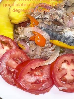 Good morning Tik tok #fypシ゚viral #tastyfood #jamaicanbreakfast #Jamaicanfoodie #viraltiktok  #trendingnow  #jamaicantiktok🇯🇲viral 