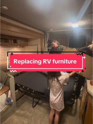 Finally ordered @RecPro replacement because both kids needed a bed! #motorhome #riving #rvlife #motomom #rvlife #jaycoseneca #2006seneca #jayco #superc #motorhomelife #mototok 