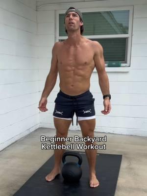 Beginner Backyard Kettlebell Workout 🏡  Give me 30-45 minutes and two kettlebells and I'll show you how to build a strong foundation from home. If you're wondering "can you really get lean and stronger from training at home" the answer is YES! Just like any other form of training, push yourself, stay consistent, and you'll get results. To start your own training with bells hit the link in my bio for Programs or the App. ✔️  #beginnerworkout #fitover40 #functionalmovement #strengthworkout #strengthworkouts #kettlebellexercises #kettlebellworkouts #kettlebells