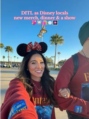 DITL as Disney locals 💖🐭🛍️🍽️🎆 checked out all the new merch that released recently & got the BEST dinner at Hollywood Studios (or tell me your favorite in the comments👀) & ofc can’t leave without watching Fantasmic 🫶🏻 #disney #disneyworld #disneycreator #disneymerchfinds #disneyfoodies #disneylocals #disneyfamily #disneycouples #disneybesties #disneynight #ditlvlog #hollywoodstudiosvlog #fantasmicshow #disneygirlie #disneyfinds #disneyworldflorida 